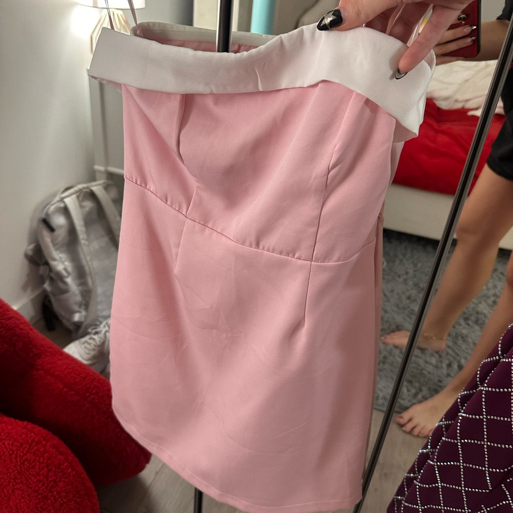 Edikted Pink Mini Dress